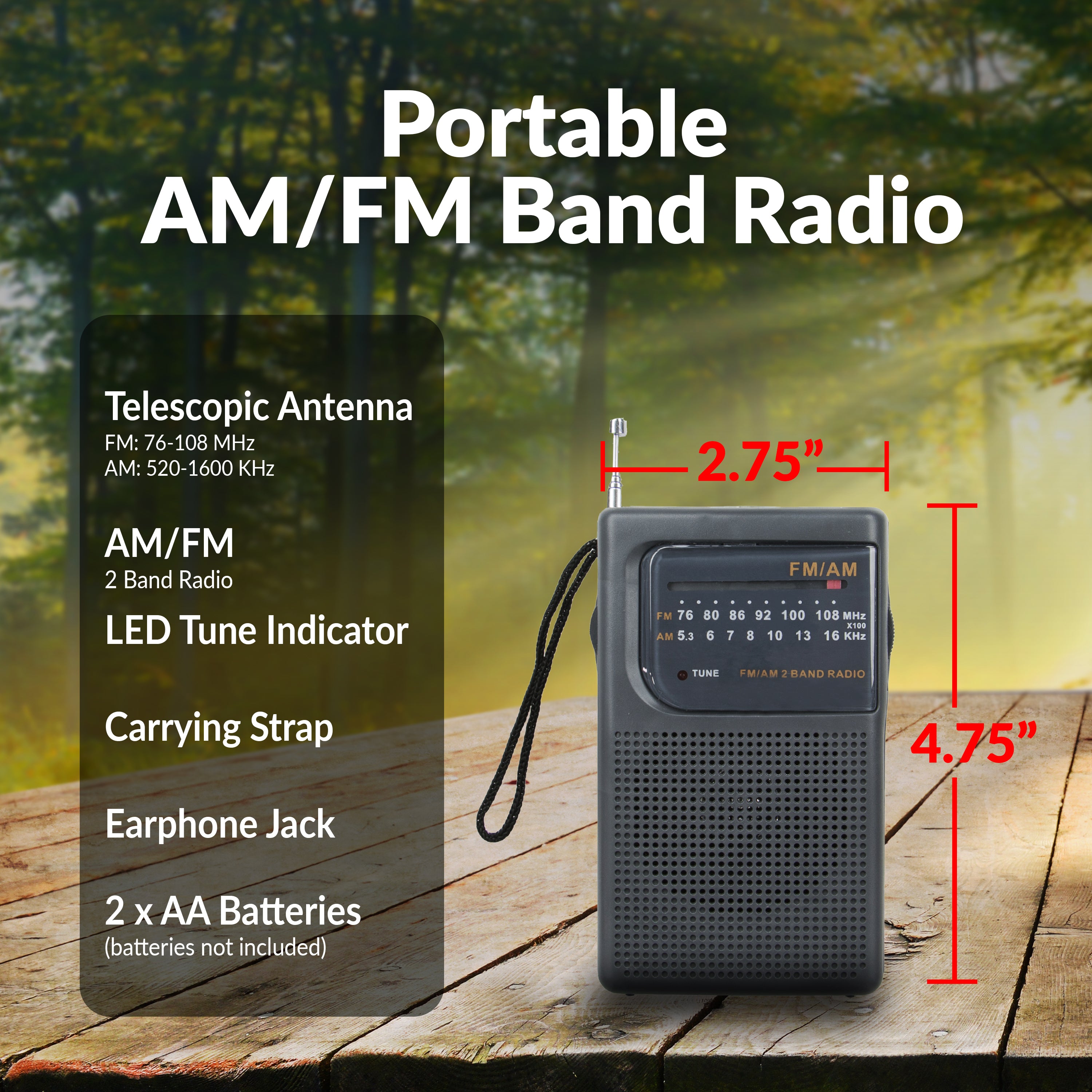 AM/FM Band Radio