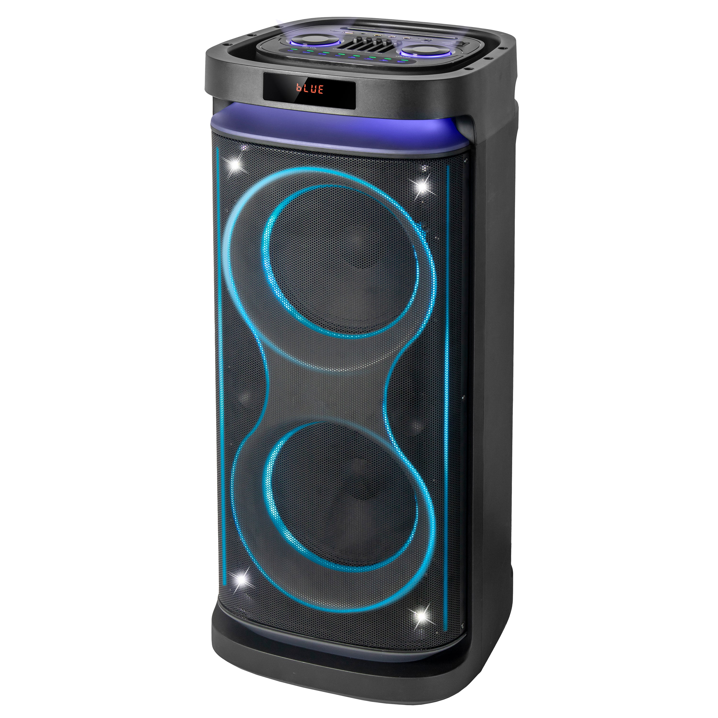 2x 10" Portable Bluetooth® DJ Speaker