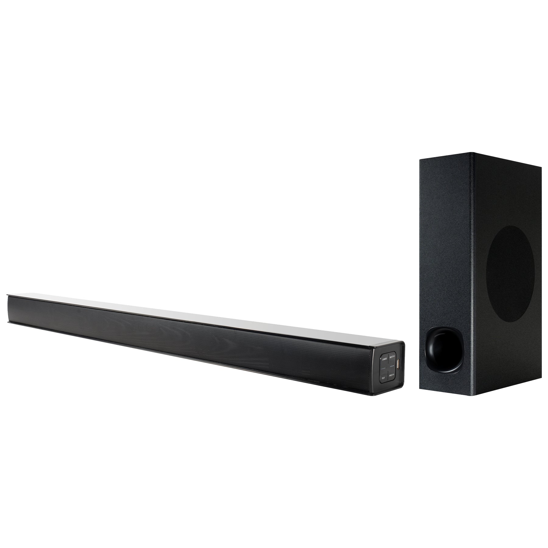 35" Bluetooth® Soundbar with Wired Subwoofer - 60W
